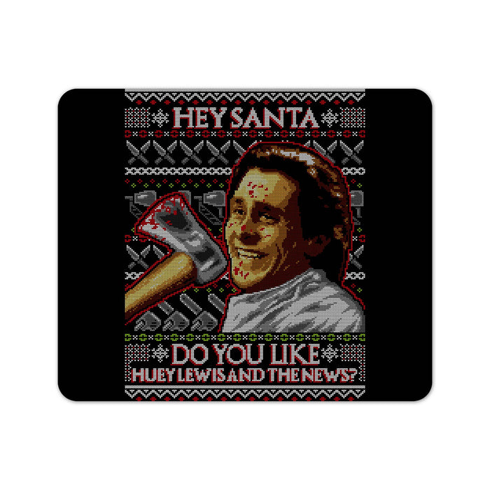 American Psycho Ugly Sweater Mouse Pad