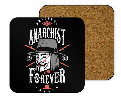 Anarchist Forever Coasters