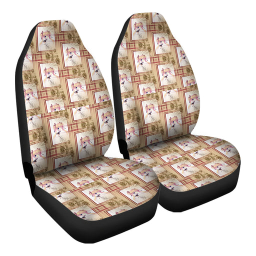 Anime Pattern 3 Car Seat Covers - One size