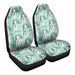 Anime Pattern 6 Car Seat Covers - One size