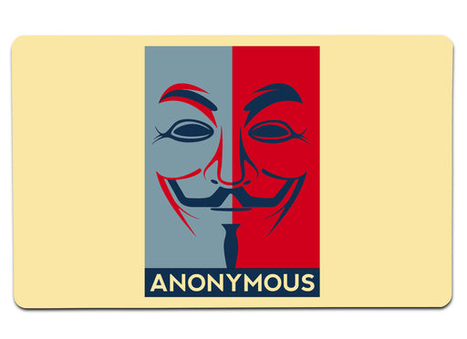 Anonymous Large Mouse Pad