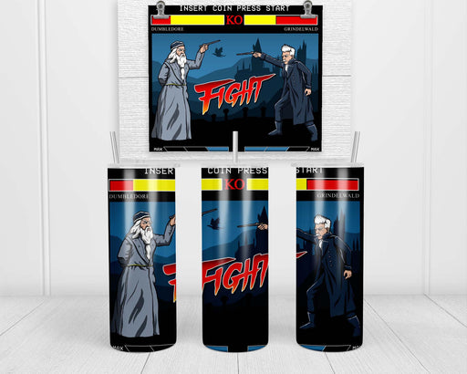Arcade Wizard Fight Double Insulated Stainless Steel Tumbler