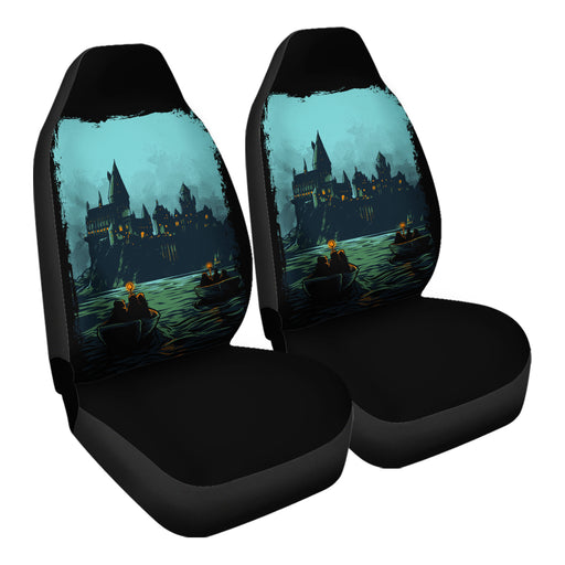 Arrival at Hogwarts Car Seat Covers - One size