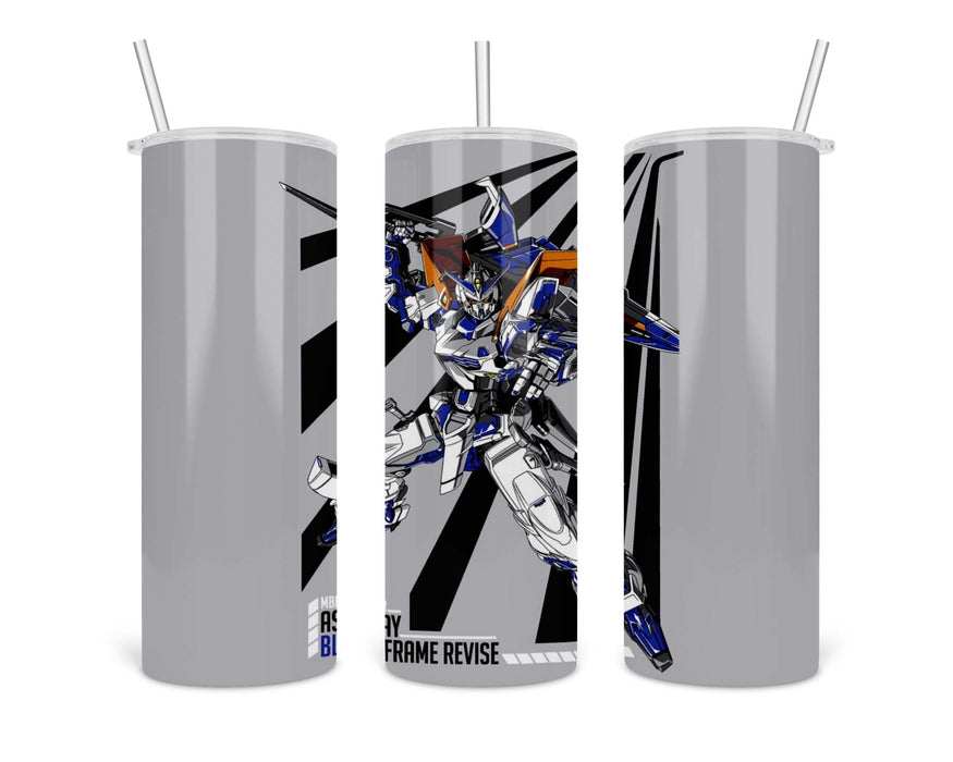 Astray Blue Frame Gundam Double Insulated Stainless Steel Tumbler
