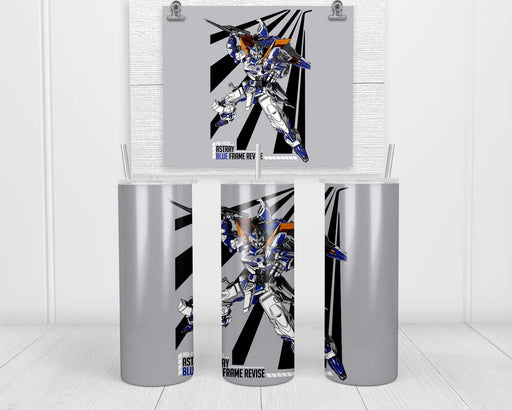 Astray Blue Frame Gundam Double Insulated Stainless Steel Tumbler