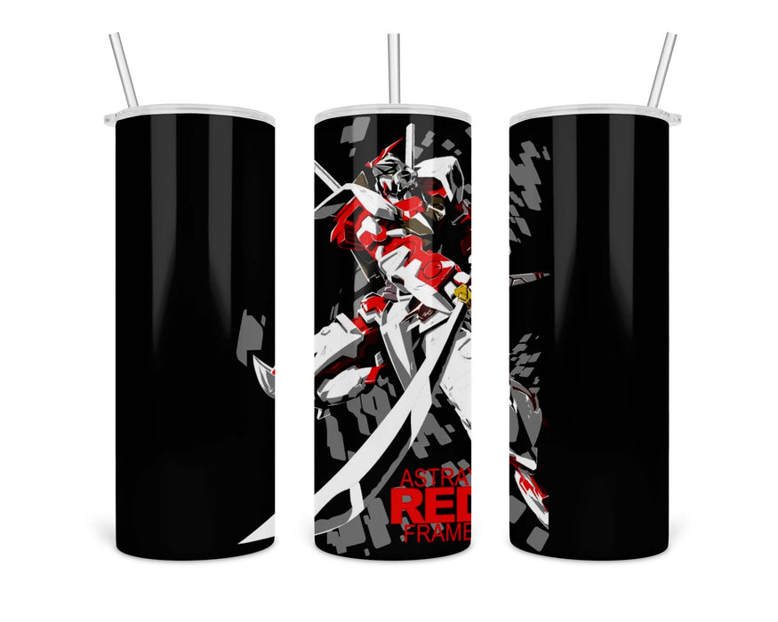 Astray Red Frame Gundam Double Insulated Stainless Steel Tumbler