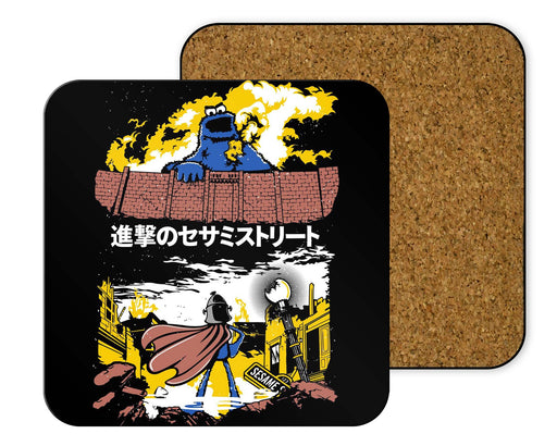 Attack on Sesame Street Coasters