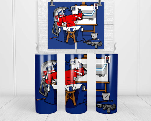Autobot Portrait Double Insulated Stainless Steel Tumbler
