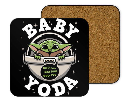 Baby Yoda Doo Coasters