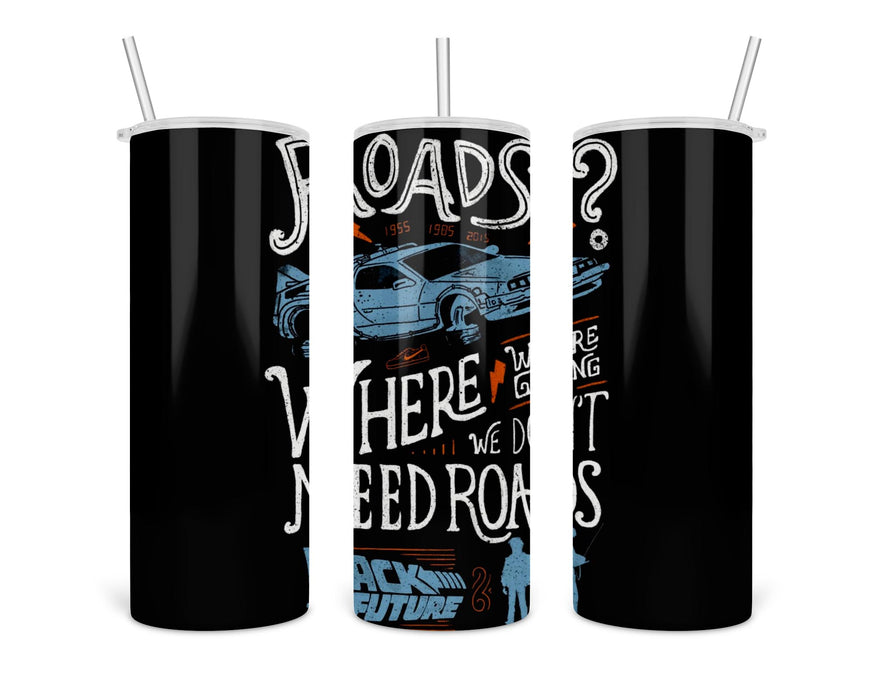 Back To The Future Double Insulated Stainless Steel Tumbler
