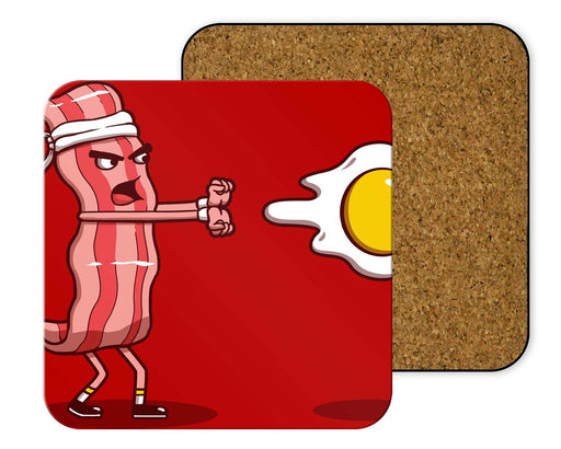 Bacon Fighter Coasters