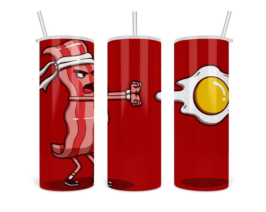 Bacon Fighter Double Insulated Stainless Steel Tumbler