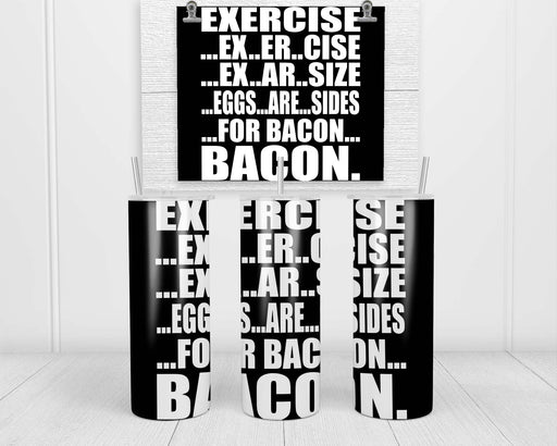 Bacon Shirt Double Insulated Stainless Steel Tumbler