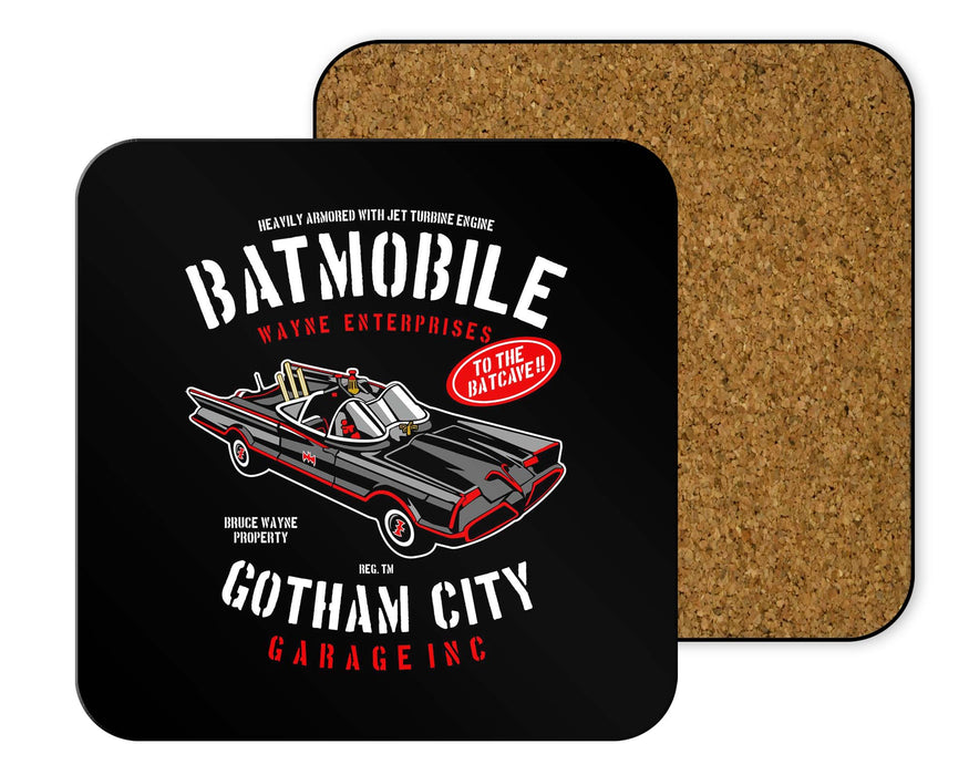 Batmobile Coasters
