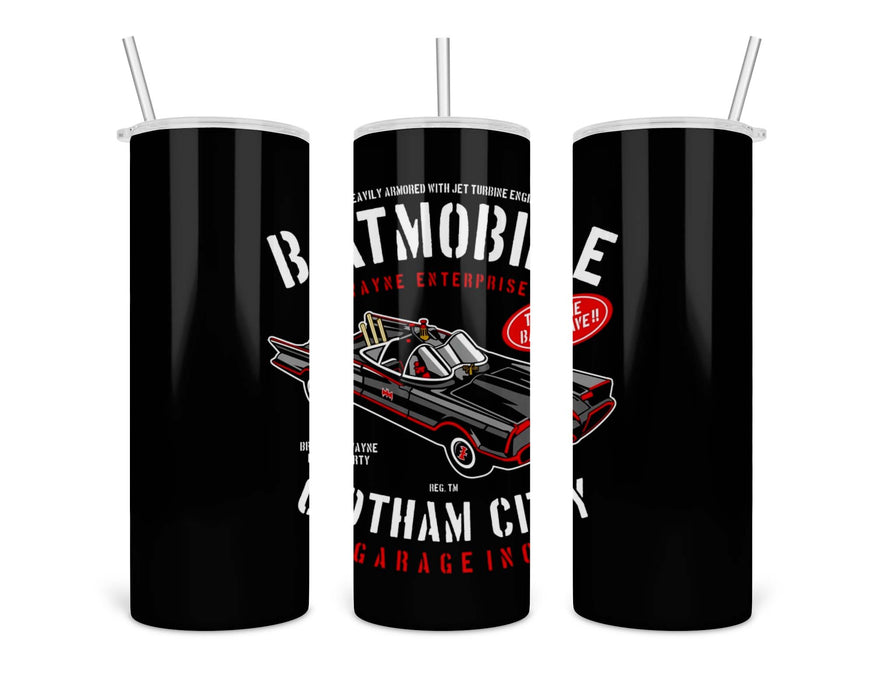 Batmobile Double Insulated Stainless Steel Tumbler