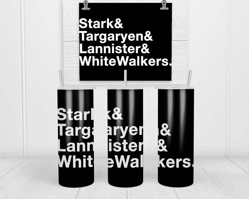 Battle For Westeros Double Insulated Stainless Steel Tumbler