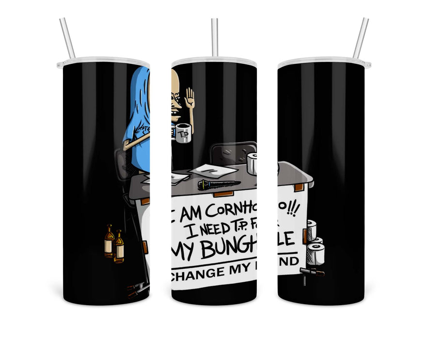 Beavis Change My Mind 2 Double Insulated Stainless Steel Tumbler