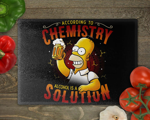 Beer Solution Homer Cutting Board