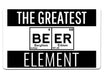 Beer Element Large Mouse Pad