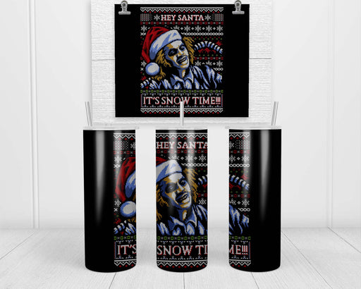 Beetlejuice Ugly Sweater Double Insulated Stainless Steel Tumbler