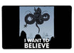 Believe In Dragons Large Mouse Pad