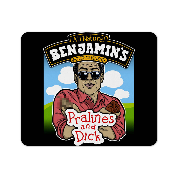 Benjamin Prailines And Dick Dark Mouse Pad