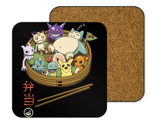 Bento Pocket Monsters Coasters
