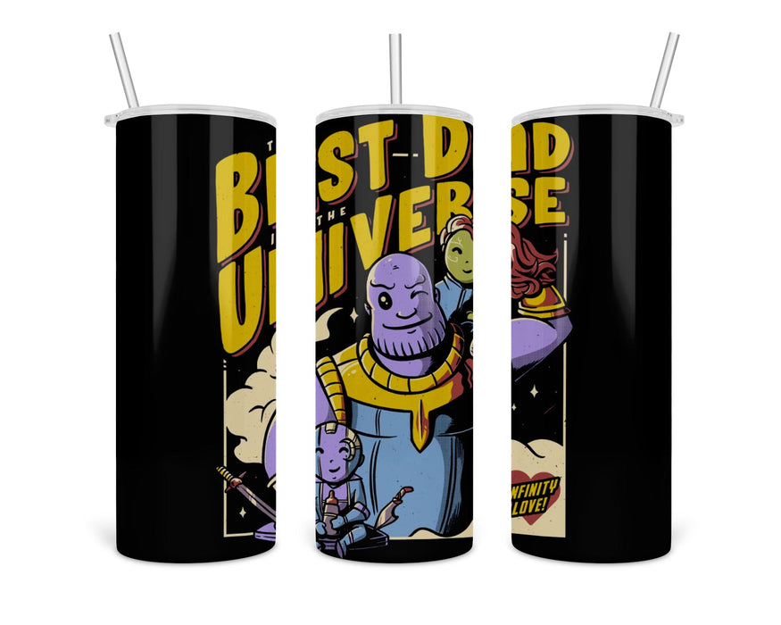 Best Dad Thanos Double Insulated Stainless Steel Tumbler