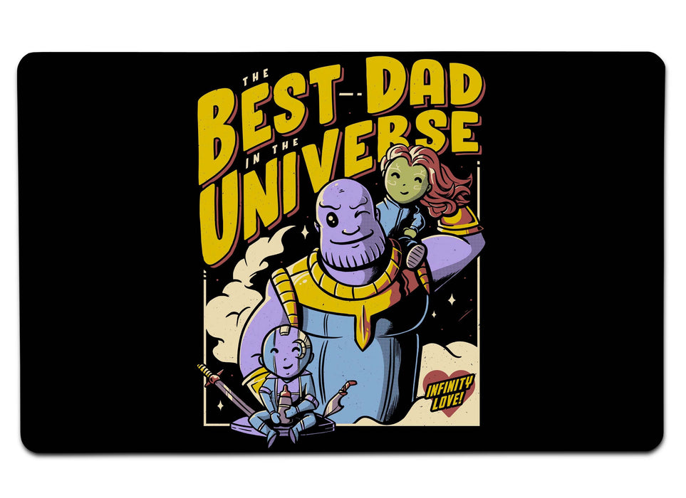 Best Dad Thanos Large Mouse Pad