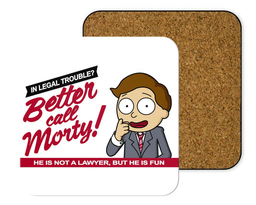 Better Call Morty Coasters