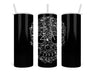 Bicycle Skull Double Insulated Stainless Steel Tumbler