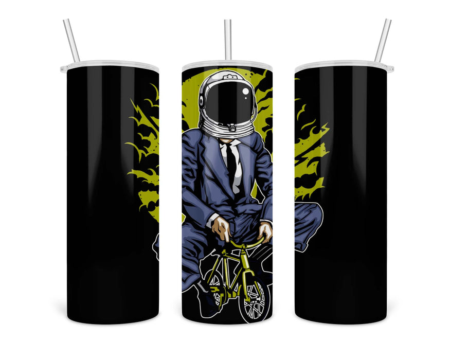 Bike To The Moon Double Insulated Stainless Steel Tumbler