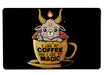 Black Coffee Large Mouse Pad