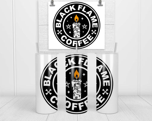 Black Flame Coffee Double Insulated Stainless Steel Tumbler