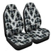 Black Panther Pattern 11 Car Seat Covers - One size