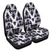 Black Panther Pattern 2 Car Seat Covers - One size