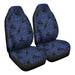 Black Panther Pattern 7 Car Seat Covers - One size