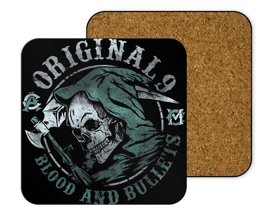 Blood And Bullets Coasters