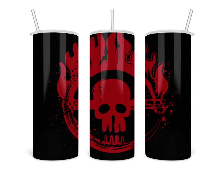 Blood On Road Double Insulated Stainless Steel Tumbler