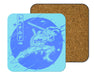 Blue Warrior Turtle Coasters