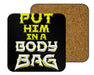 Body Bag Coasters