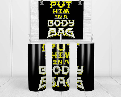 Body Bag Double Insulated Stainless Steel Tumbler