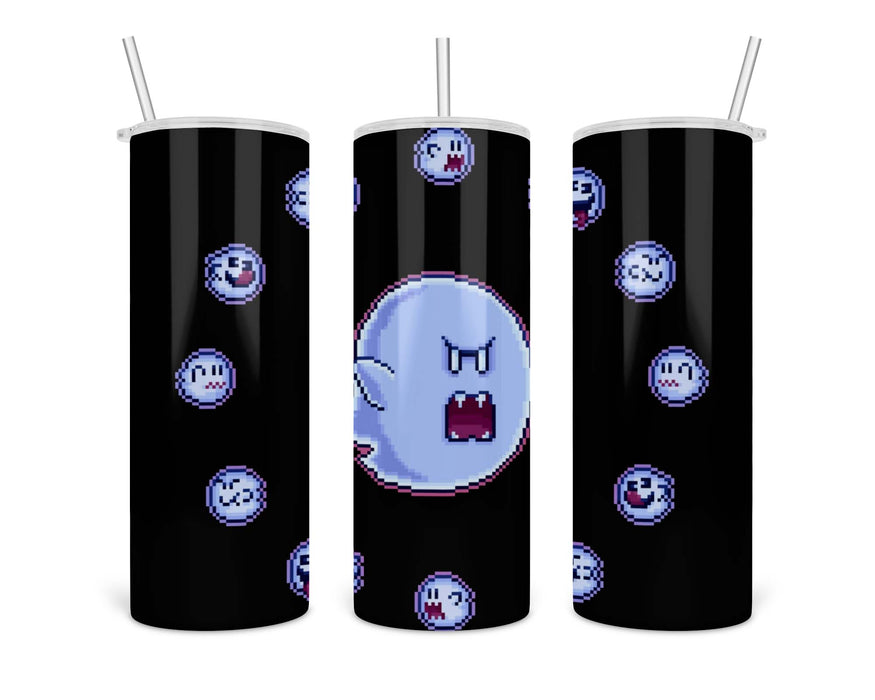 Boo Ghosts Big Sprite Double Insulated Stainless Steel Tumbler
