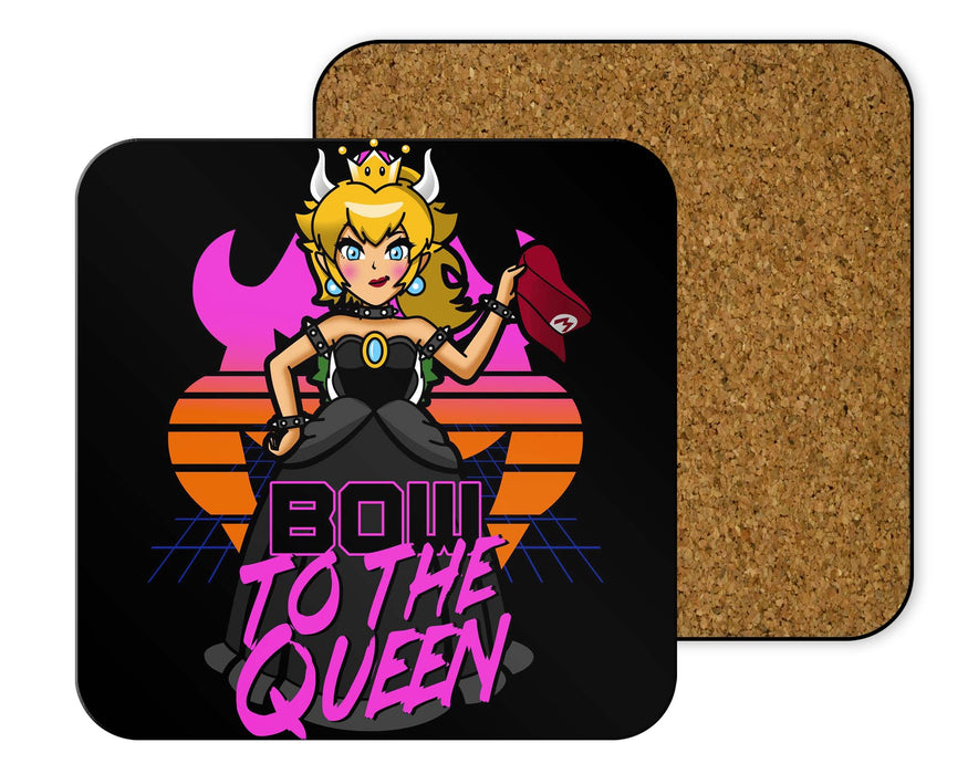 Bow To The Queen Coasters