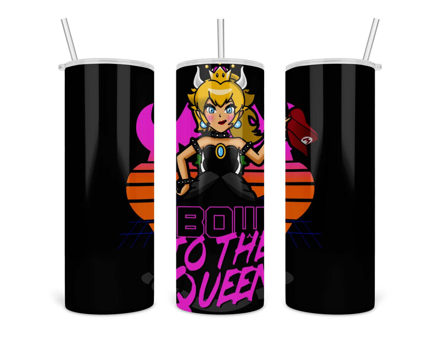 Bow To The Queen Double Insulated Stainless Steel Tumbler