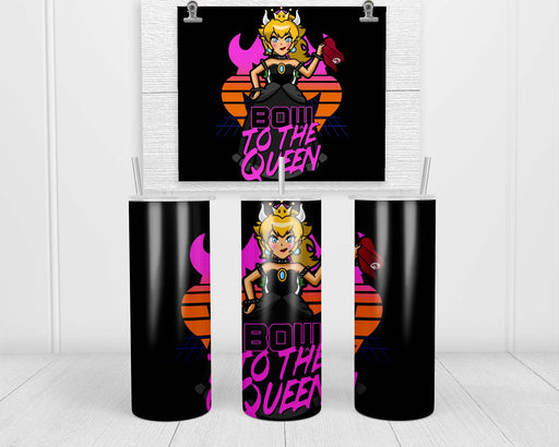 Bow To The Queen Double Insulated Stainless Steel Tumbler