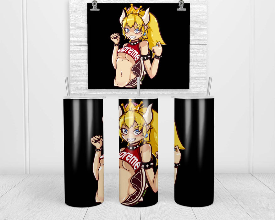 Bowsette Color Double Insulated Stainless Steel Tumbler
