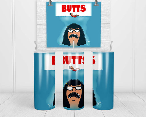 Butts Jaws Double Insulated Stainless Steel Tumbler