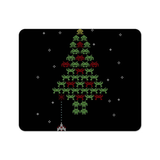 Christmas In Space Mouse Pad