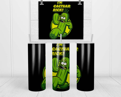 Cactuar Rick Double Insulated Stainless Steel Tumbler